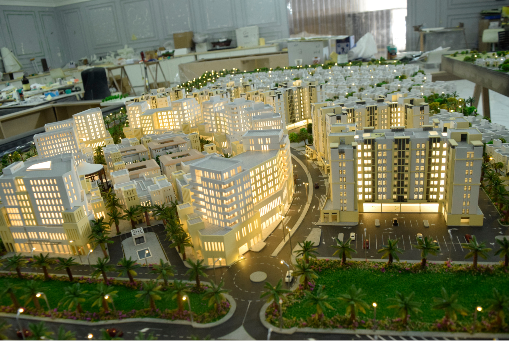 Masterplan scale models