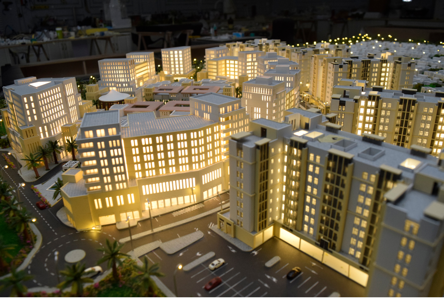 Masterplan scale models